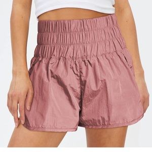 Womens High Waisted Athletic Shorts Elastic Casual